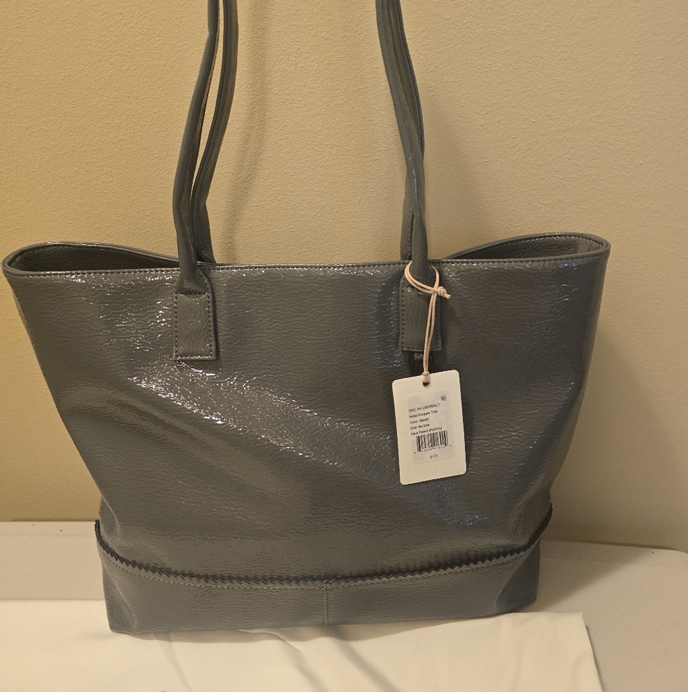 Hobo Shopper Gray Tote Bag